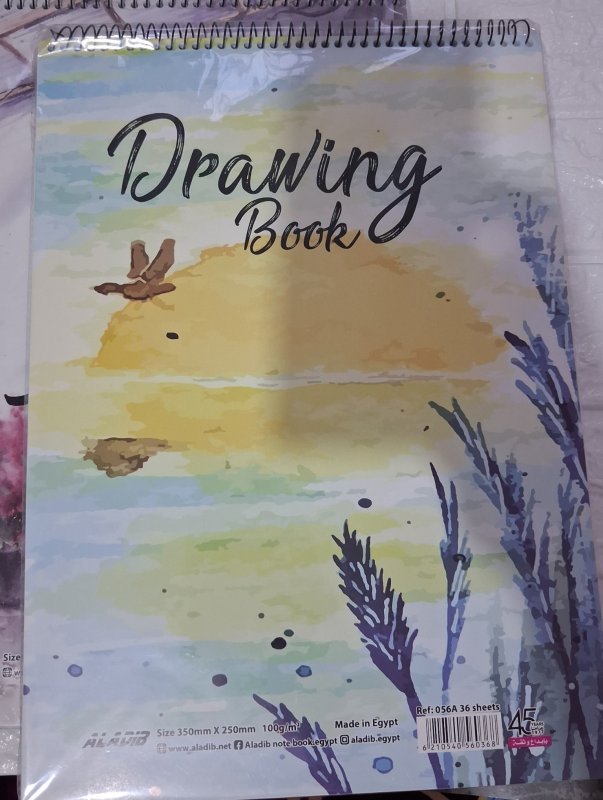 كراسة رسم 35x25 سم ١٠٠ جم